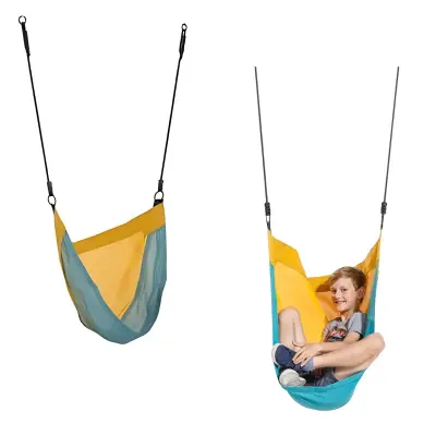 Kokonska gugalnica za otroke Denoh turkizna