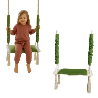 Gugalnica sobna val svetlo zelena