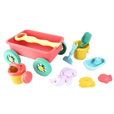 Igrače za peskovnik samokolnica - roza