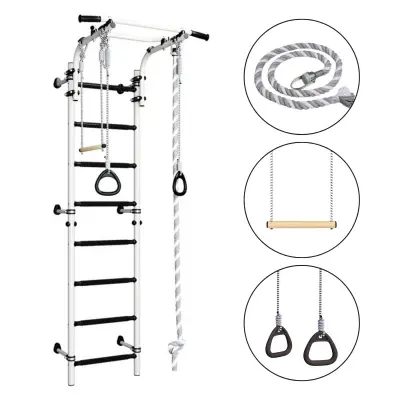 Comet Next 1 gimnastična lestev - bela/črna