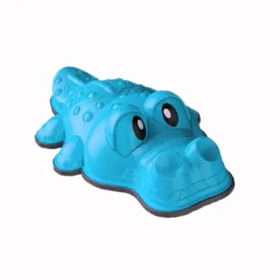 Senzorična pot rečni kamni Krokodil - modra