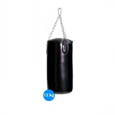 Boksarska vreča 12 kg za otroke - črna
