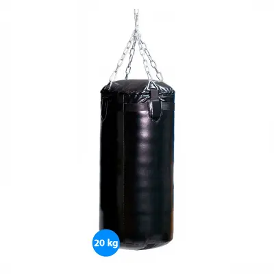 Boksarska vreča za otroke 20 kg - črna