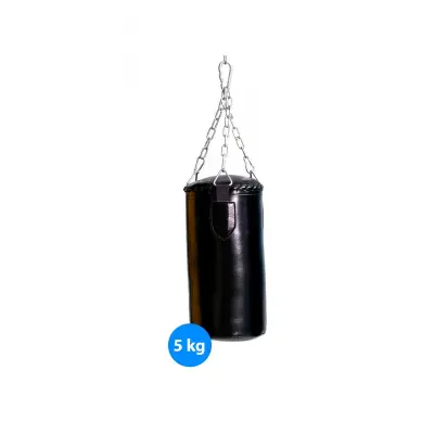 Boksarska vreča za otroke 5 kg - črna
