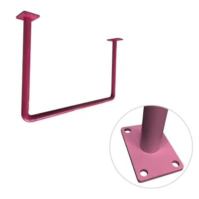 Stropni drog za zgibe pull-up bar fuksija