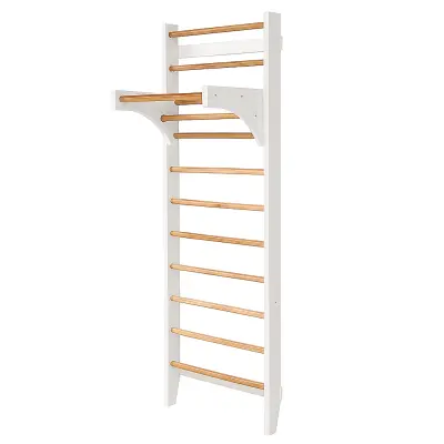 Telovadna, švedska lestev za dom Cherry Start - beli les