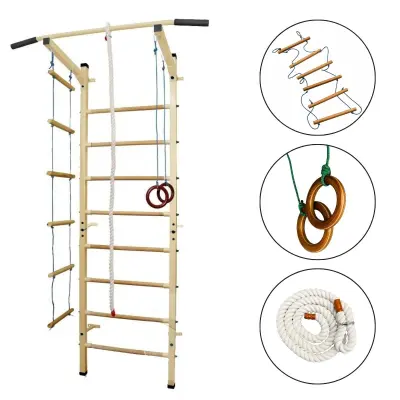 Telovadna, švedska lestev za dom Sport Child Plus beige