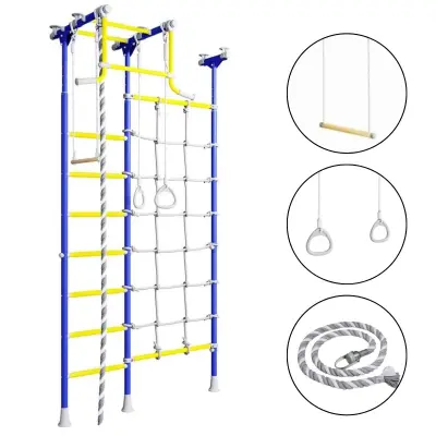 Telovadna, švedska lestev za dom Mercury - modra