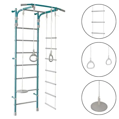 Telovadna, švedska lestev za dom Gamma Pastel 2 - turkizna