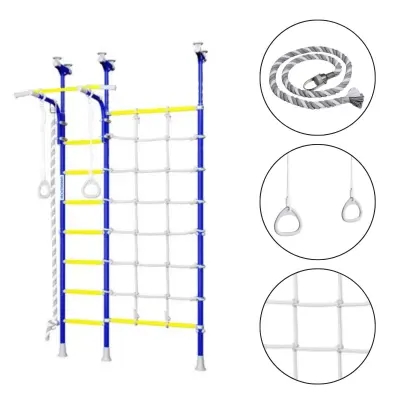 Telovadna, švedska lestev za dom Mercury 3 - modra