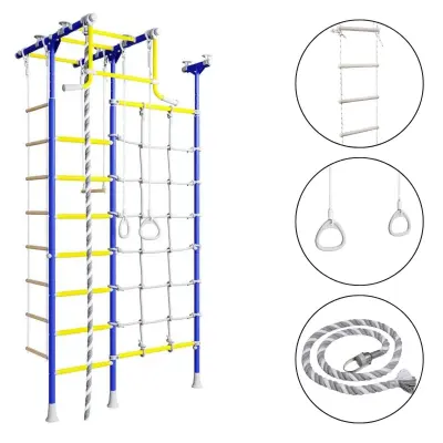 Telovadna, švedska lestev za dom Mercury 2 - modra