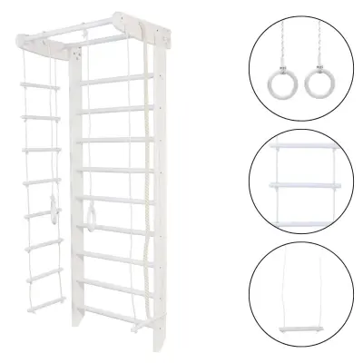 Telovadna, švedska lestev za dom Numi bela