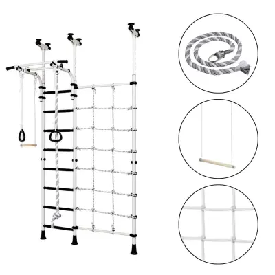 Telovadna, švedska lestev za dom Merkur 3 - črno-bela