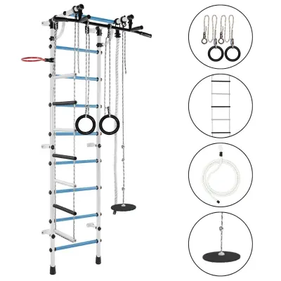 Telovadna, švedska lestev za dom Gamma Plus - modra