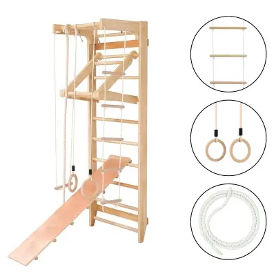 Telovadna, švedska lestev za dom Cherry Max - les