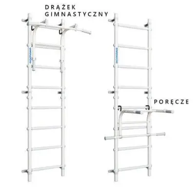 Telovadna, švedska lestev za dom Comet Next Basic - s palico/railom