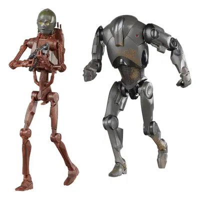Akcijska figura Vojne zvezd Epizoda II Črna serija 2-paket C-3PO (telo bojnega droida B1)