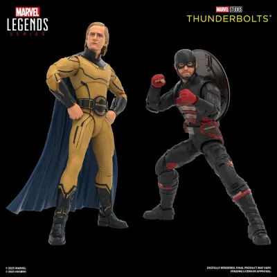 Thunderbolts Marvel Legends Akcijska figura 2-paket John F. Walker in Sentry 15 cm