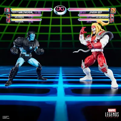 Marvel Legends Gamerverse Akcijska figura 2-Pack War Machine vs. Omega Red 15 cm