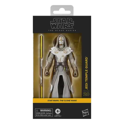 Vojna zvezd: Akcijska figura Vojne klonov Črna serija Jedi Temple Guard 15 cm