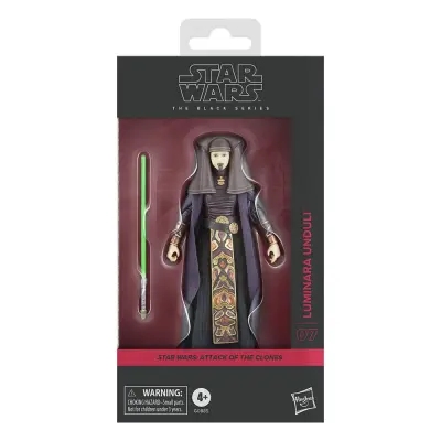 Akcijska figura Star Wars Epizoda II Črna serija Luminara Unduli 15 cm