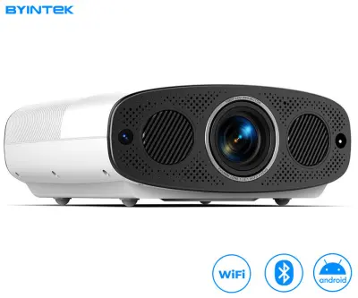 Prenosni LED projektor BYINTEK VEVSHAO A22, Android, Dual WIFI, 4K UHD, daljinec