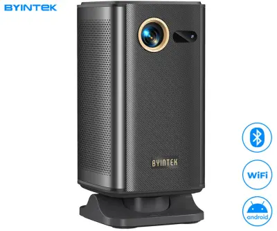 Prenosni 3D LED DLP projektor BYINTEK UFO P70X, Android, 2 GB + 32 GB, daljinec, črn