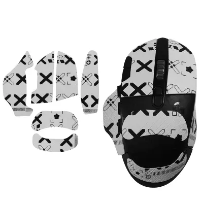 Izboljšane nalepke za miško za Logitech G604 White