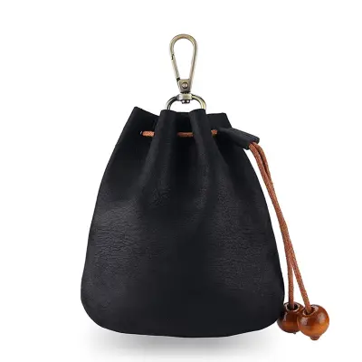 Vsestranski usnjen etui za ključe - ročno izdelana denarnica in torbica