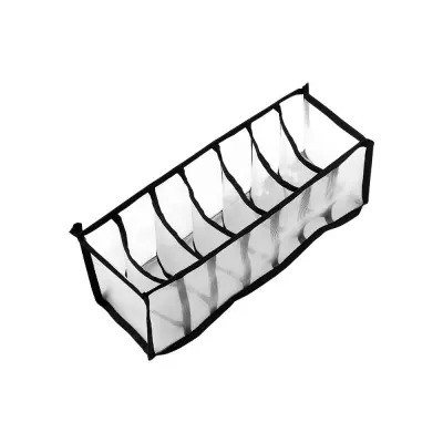 3-delni zložljivi organizator za predale - mrežaste in netkane škatle
