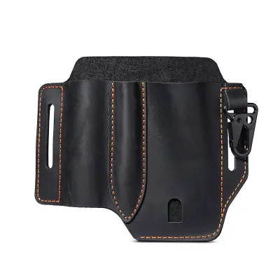 EDC Taktični Organizator Orodja, Usnjena Torbica za Orodje z Sponko za Pas