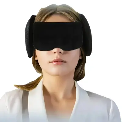 Večnamenska maska za spanje vse v enem - zatemnitev, oblikovana in udobna