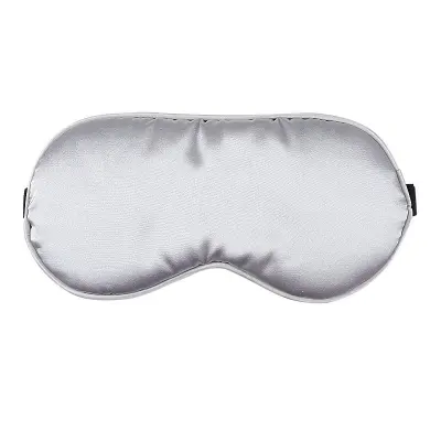 Svilena maska za spanje (2 kosa) - mehka podložena maska za spanje in potovanja