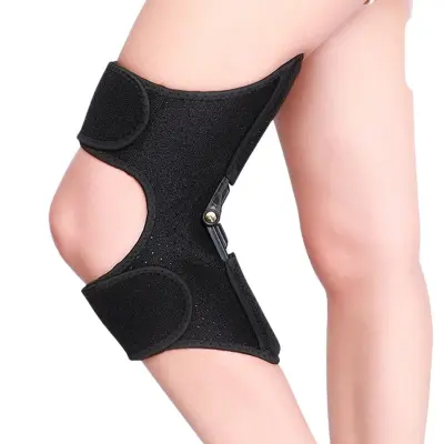 Podpora za koleno - univerzalna velikost za šport in vsakdanjo uporabo Black