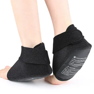 Gel rokavi za pete: mehki, nastavljivi ščitniki za pete pri petnem trnu (1 par)