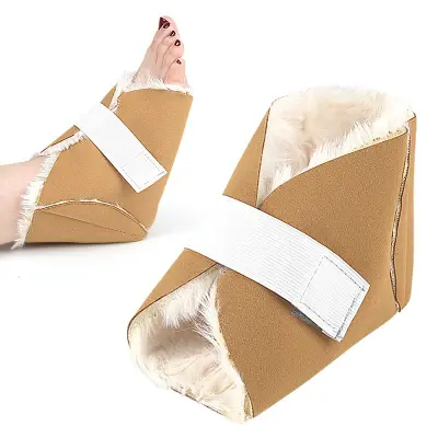 Plišasti ščitniki za pete - tople in mehke blazine za pete (2 kosa)