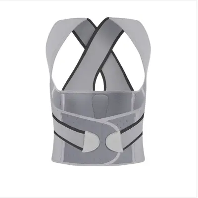 Korektor drže za moške in ženske - Podpora za hrbet Grey M