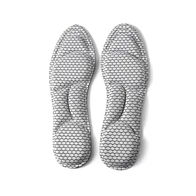 4D Grafenski Antibakterijski Vložki - Zračni, Mehki, Blažilni Udobje Grey 40-46