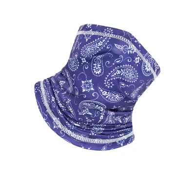 2-Pack motoristična maska za obraz: zračna, mehka in vsestranska gamaša za vrat Blue