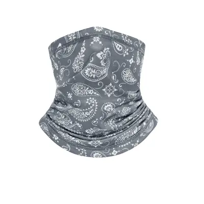 2-Pack motoristična maska za obraz: zračna, mehka in vsestranska gamaša za vrat Grey