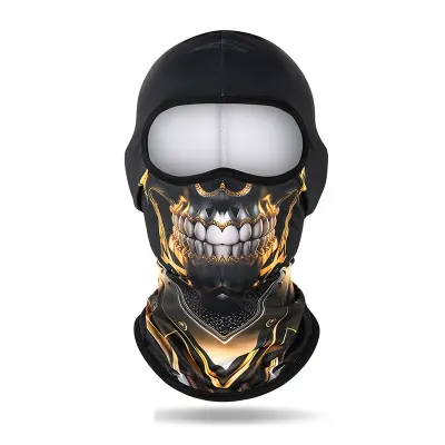 Maska za kolesarjenje z lobanjo - Zračna naglavna oprema za motoriste na prostem