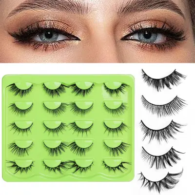 Cos Fox Eye Style Umetne Trepalnice - Dolge, Goste, Mehke in Udobne