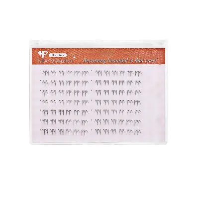 Umetne trepalnice brez lepila (3+1 spodnje trepalnice) - Enostavna uporaba, naraven videz