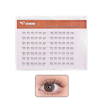 Umetne trepalnice brez lepila - Naravne 6D spodnje trepalnice za lahkotno lepoto