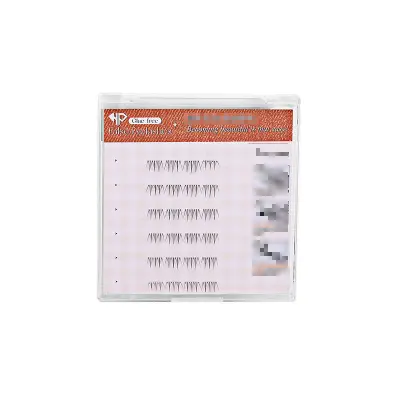 Spodnje umetne trepalnice brez lepila (3+1 paket) - 6D puhast naraven videz