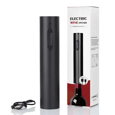 Električni odpirač za vino: Enostavno odstranjevanje plute z USB polnjenjem
