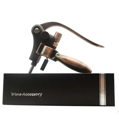 Komplet odpirača za vino Rabbit - odpirač za pluto iz cinkove zlitine