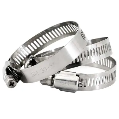 10-Delni Komplet Objemk za Cevi iz Nerjavečega Jekla 304, 13mm-19mm