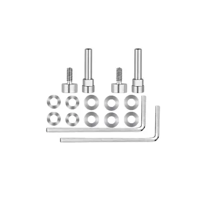 Kompatibilen komplet vijakov za tečaje za QC35/35 II/45/SE/QC - Sivo srebrna