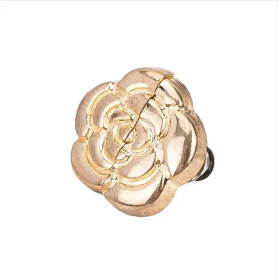 Odstranljivi magnetni držalniki zaves proti svetlobi - Kamelije (Set 4) Gold